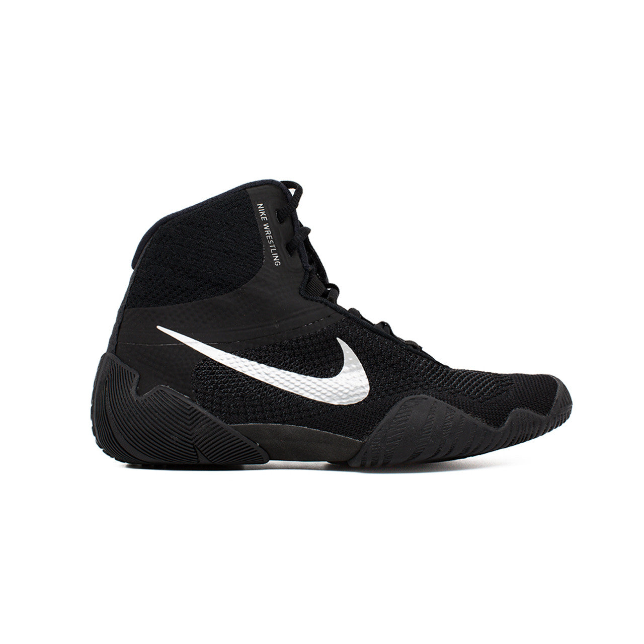 Nike Tawa Wrestling Shoes (Black/Metallic Silver)