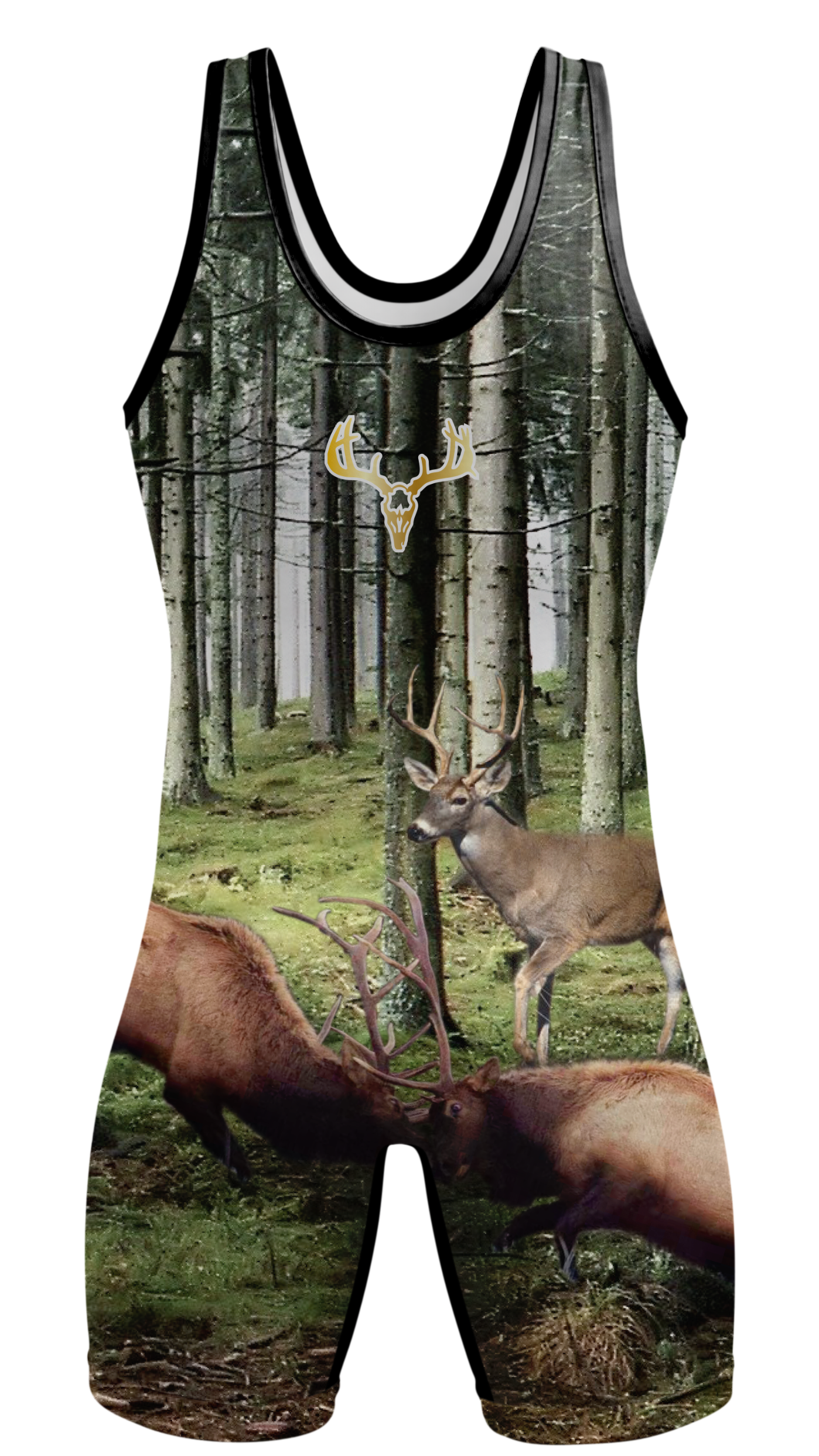 Trophy Hunter Whitetail Wrestling Singlet