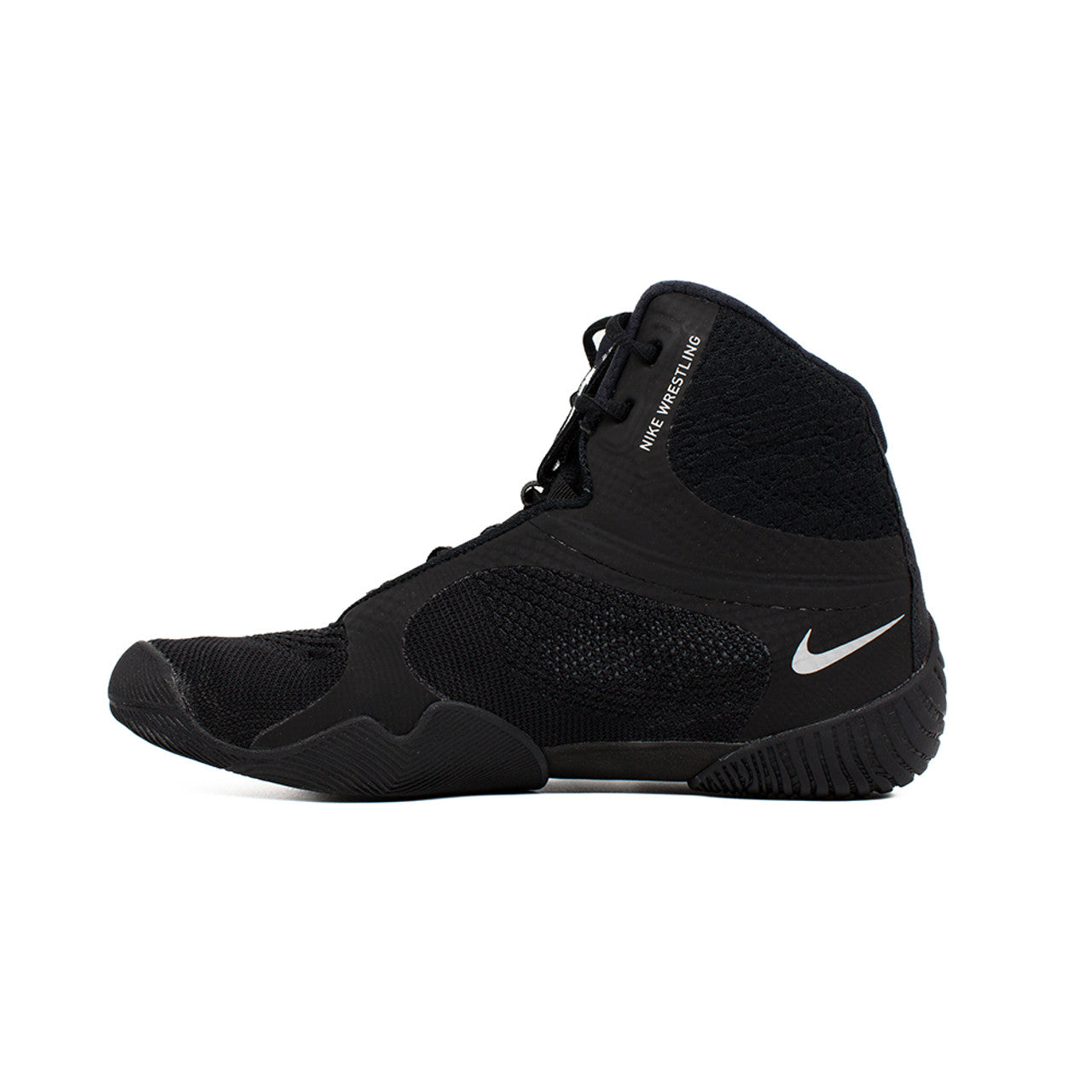 Nike Tawa Wrestling Shoes (Black/Metallic Silver)