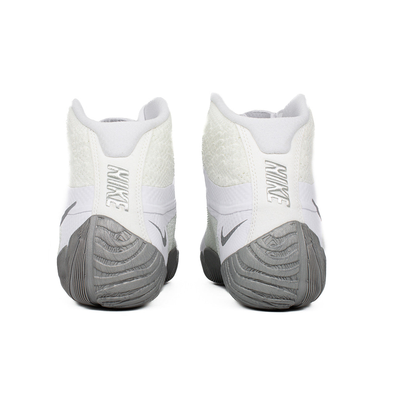 Nike Tawa Wrestling Shoes (White/Metallic Silver)