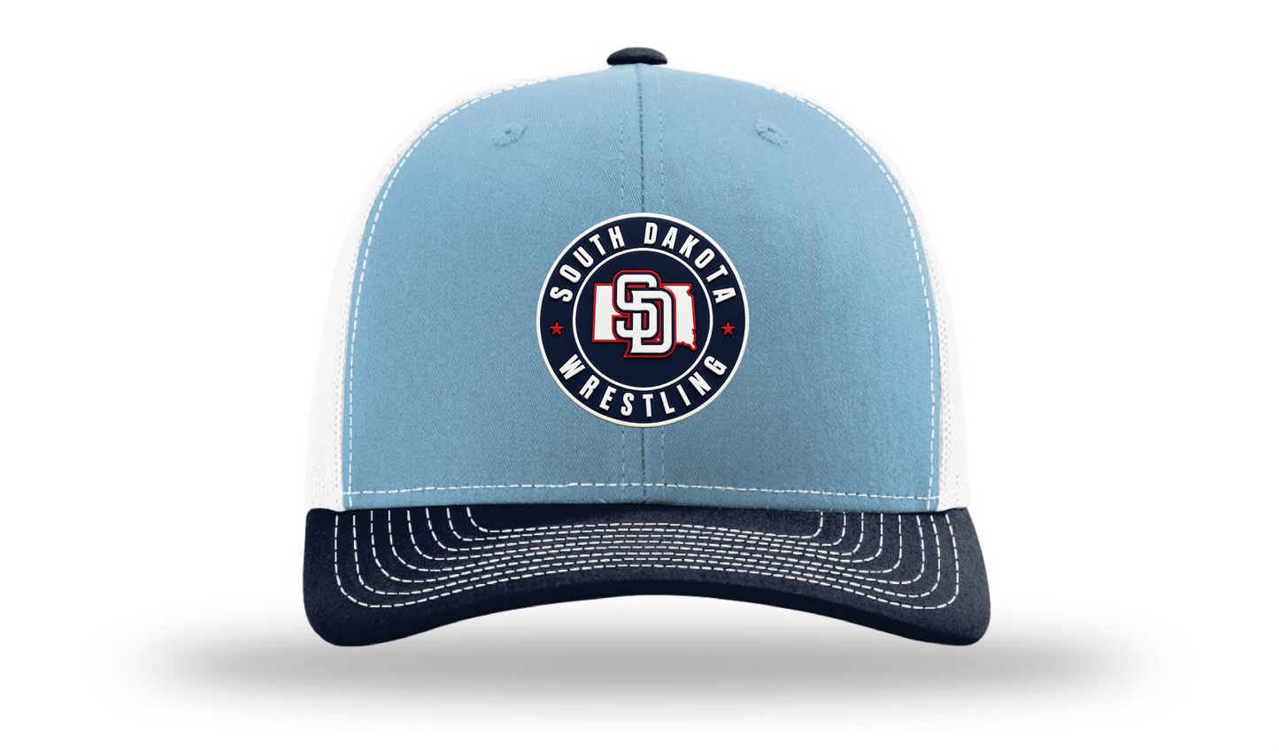South Dakota Columbia/White/Navy Richardson 112 Patch Cap