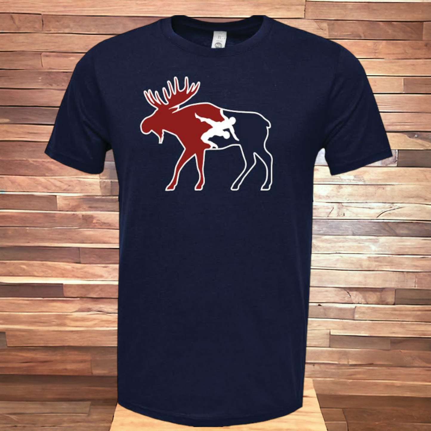 Moose Wildlife Wrestling T