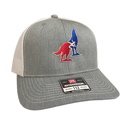 Wolf Wildlife Wrestling Snapback Hat