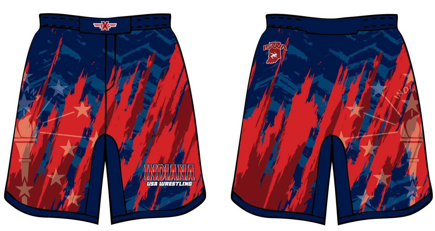 Indiana Sublimated Fight Shorts '25