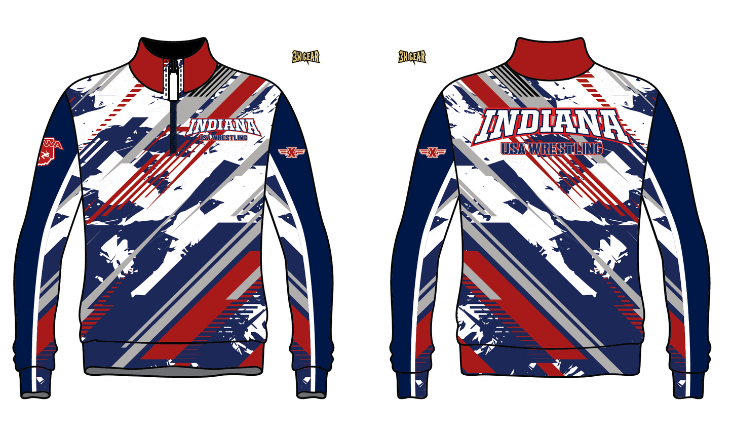 Indiana Sublimated 1/4 Zip '24