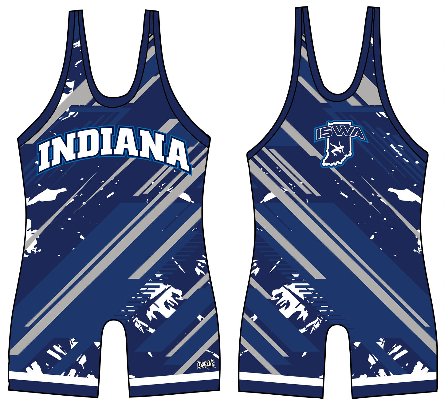 Indiana ISWA Singlet Navy '24