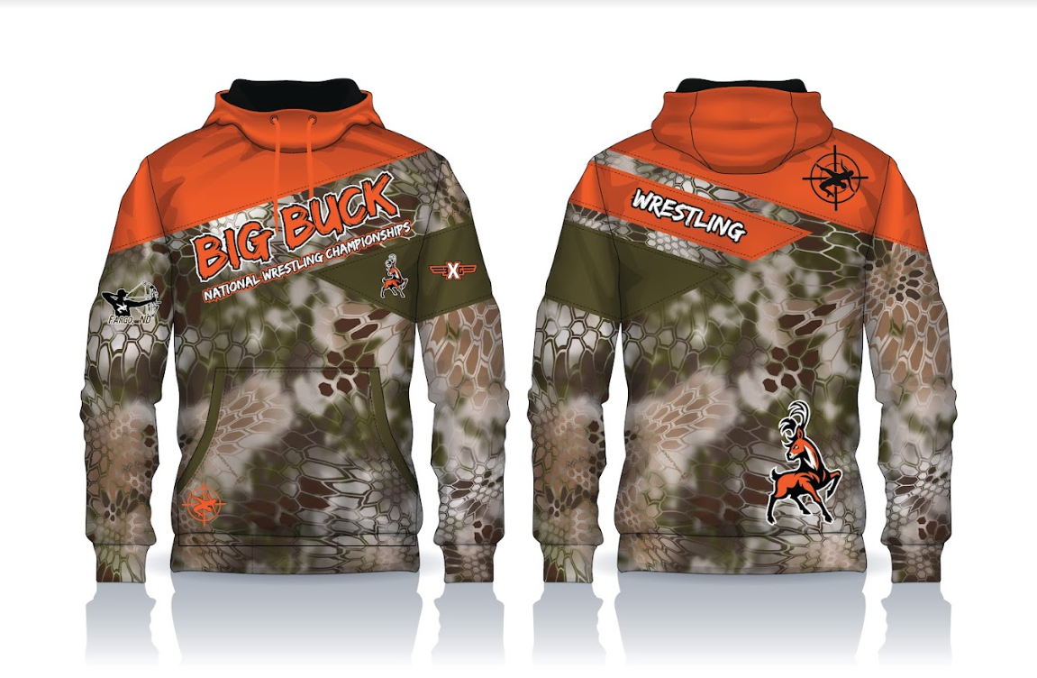 Big Buck Sublimated Hoodie