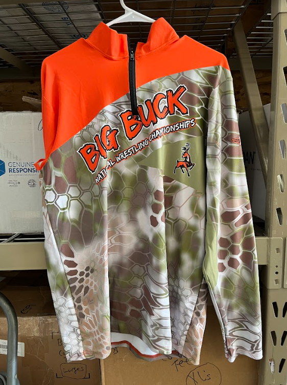 Big Buck Sublimated 1/4 Zip