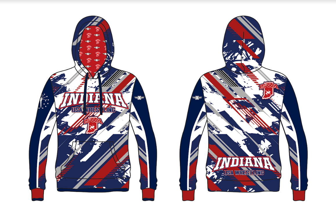 Indiana Sublimated Hood '24