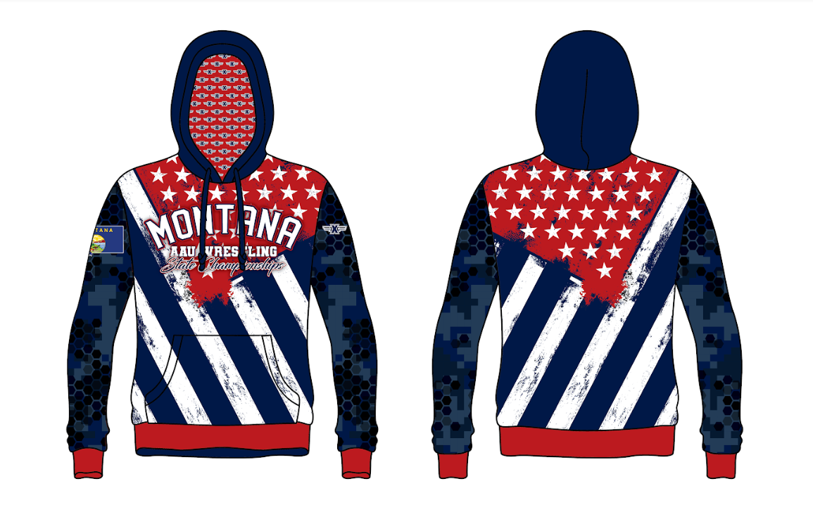 Montana AAU Sublimated Hood '24