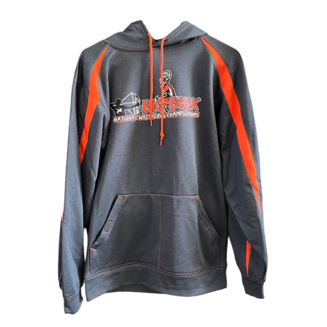 Big Buck Orange/Grey Hoodie