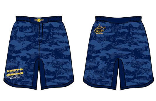 West Virginia State Sublimated Fight Shorts