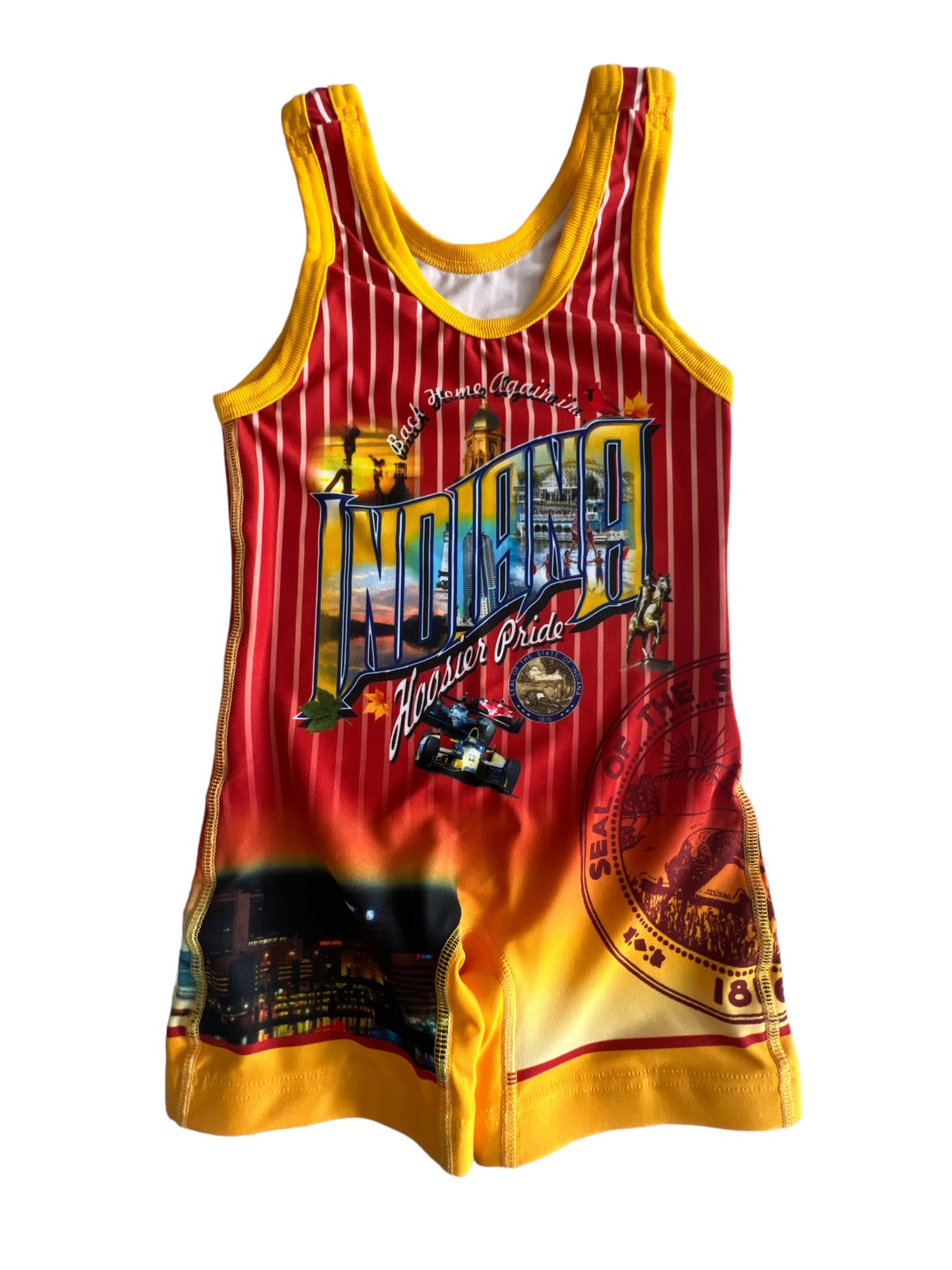 Indiana Singlet Hoosier Red