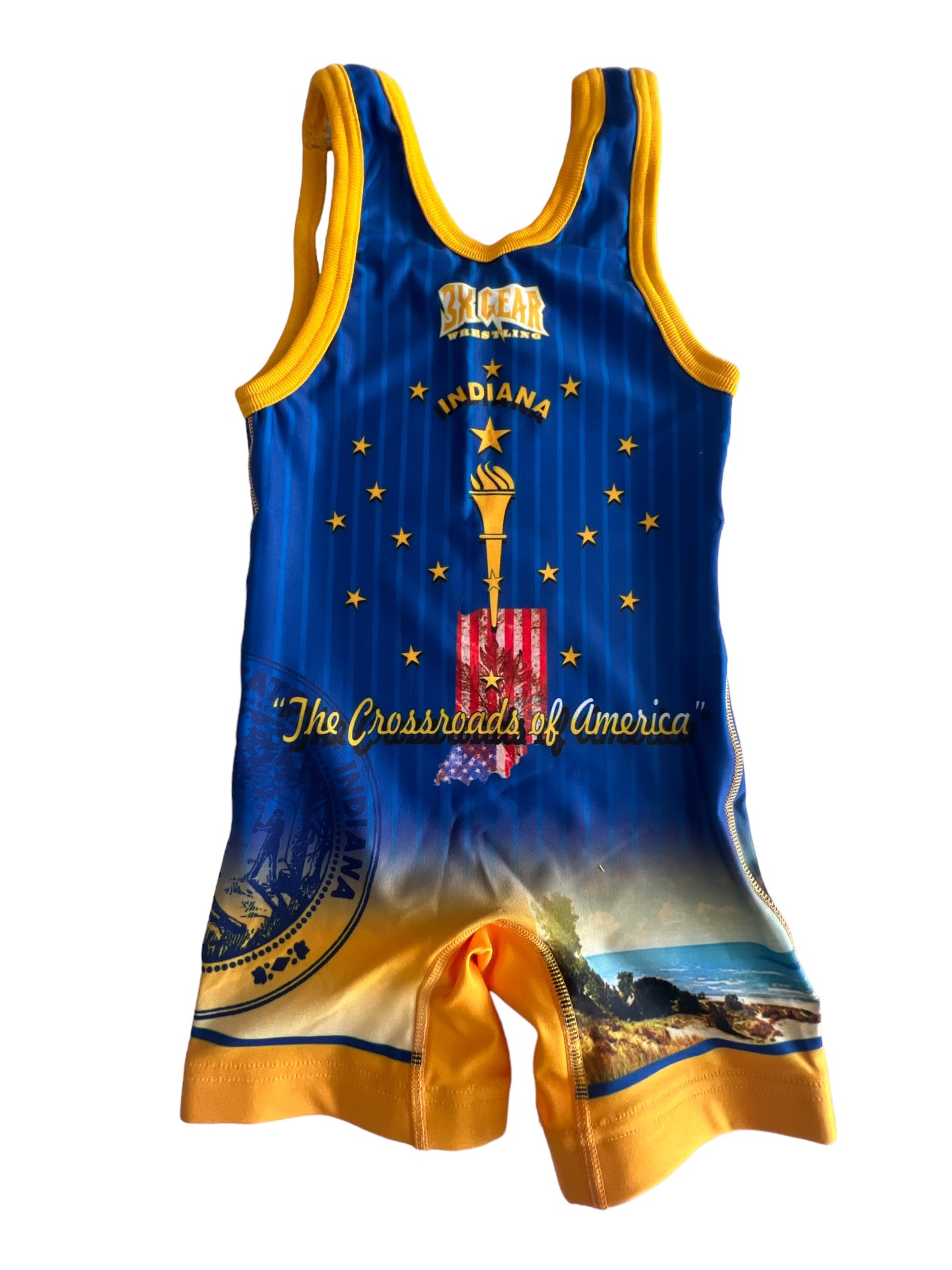 Indiana Singlet Hoosier Blue