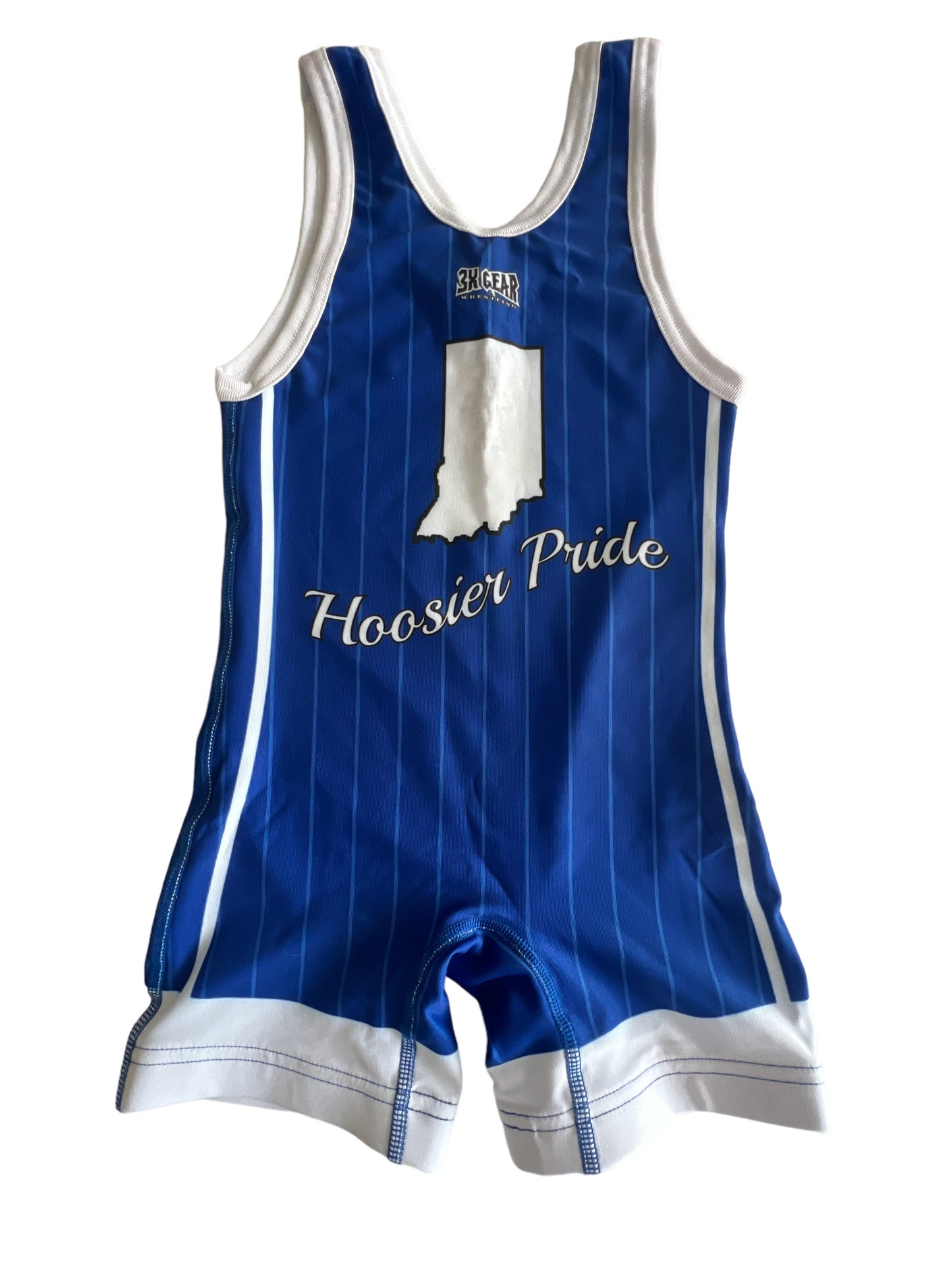 Indiana Singlet Blue Pinstripe