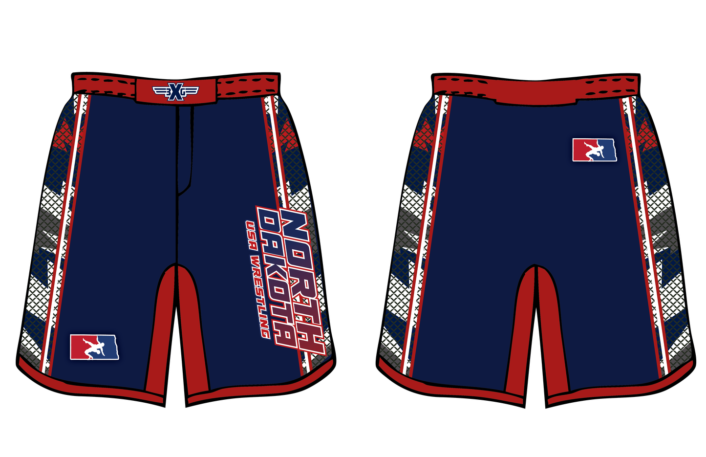 ND Sublimation Fight Shorts ‘23