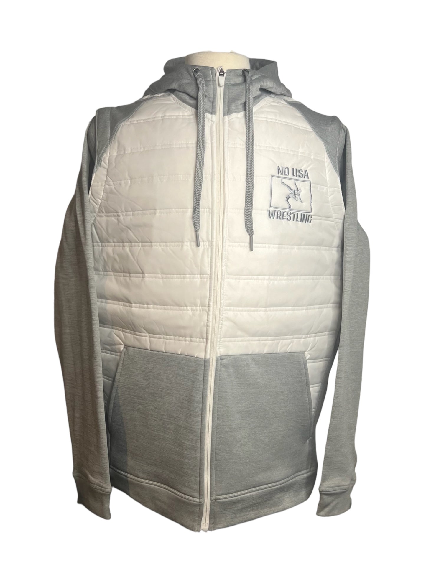 North Dakota USA 2 in 1 Puffer Jacket