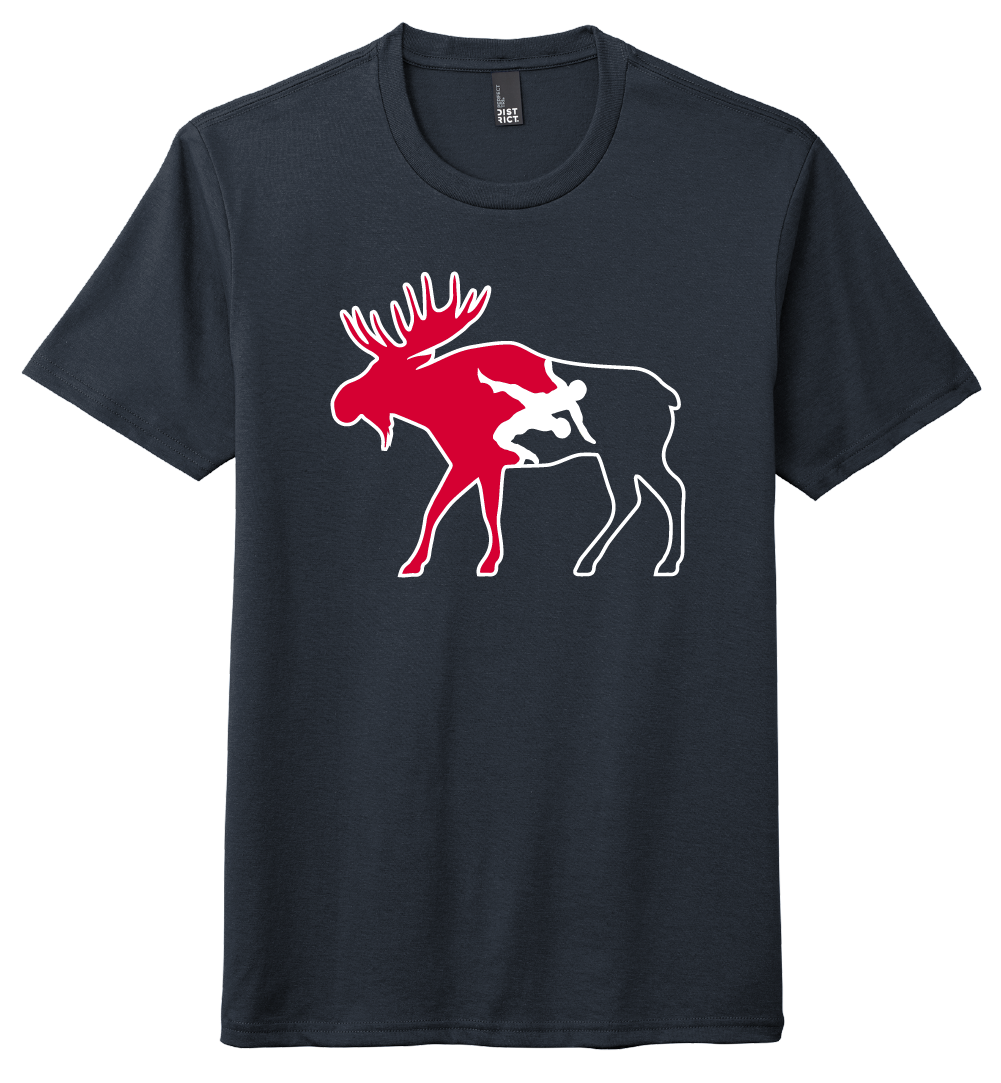 Moose Wildlife Wrestling T