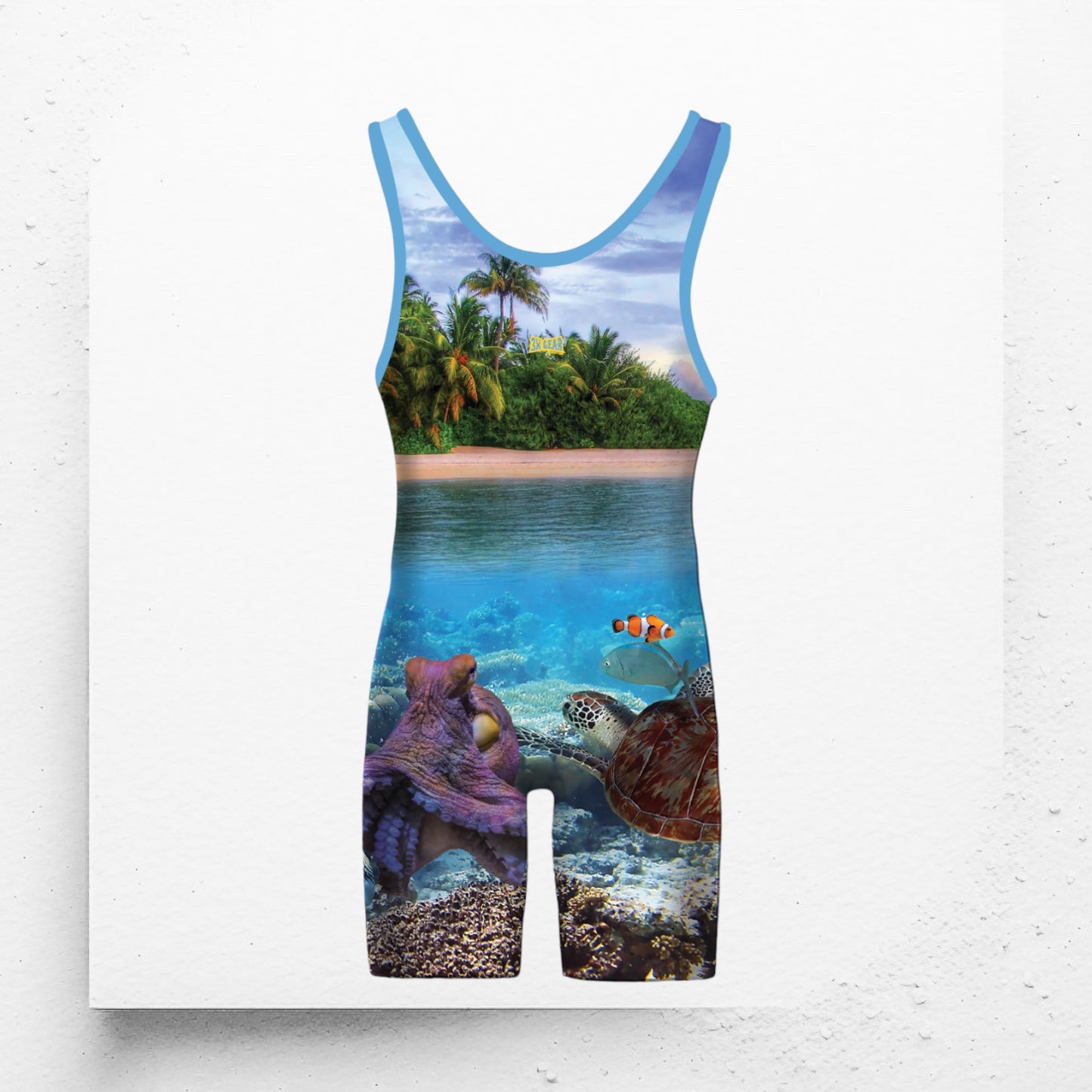 Bahamas Wrestling Singlet