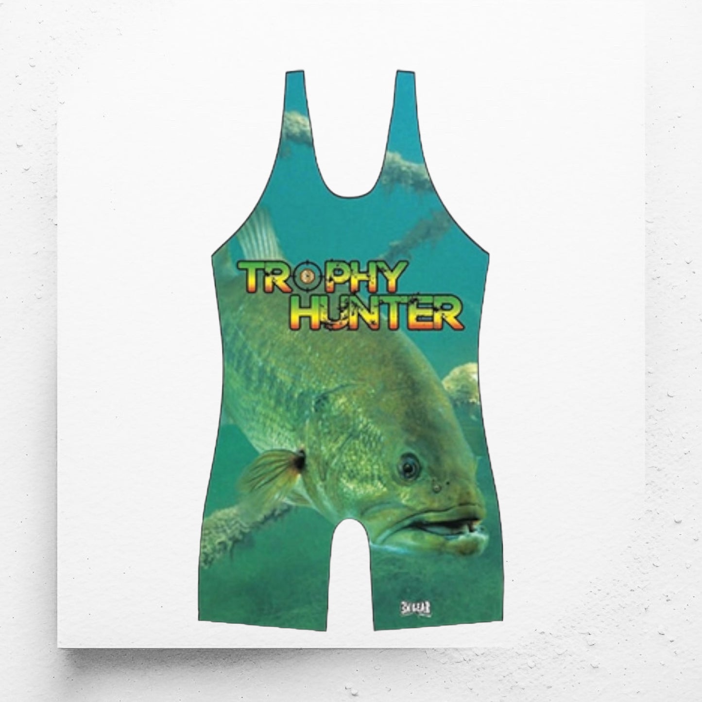 Trophy Hunter Fishing Wrestling Singlet