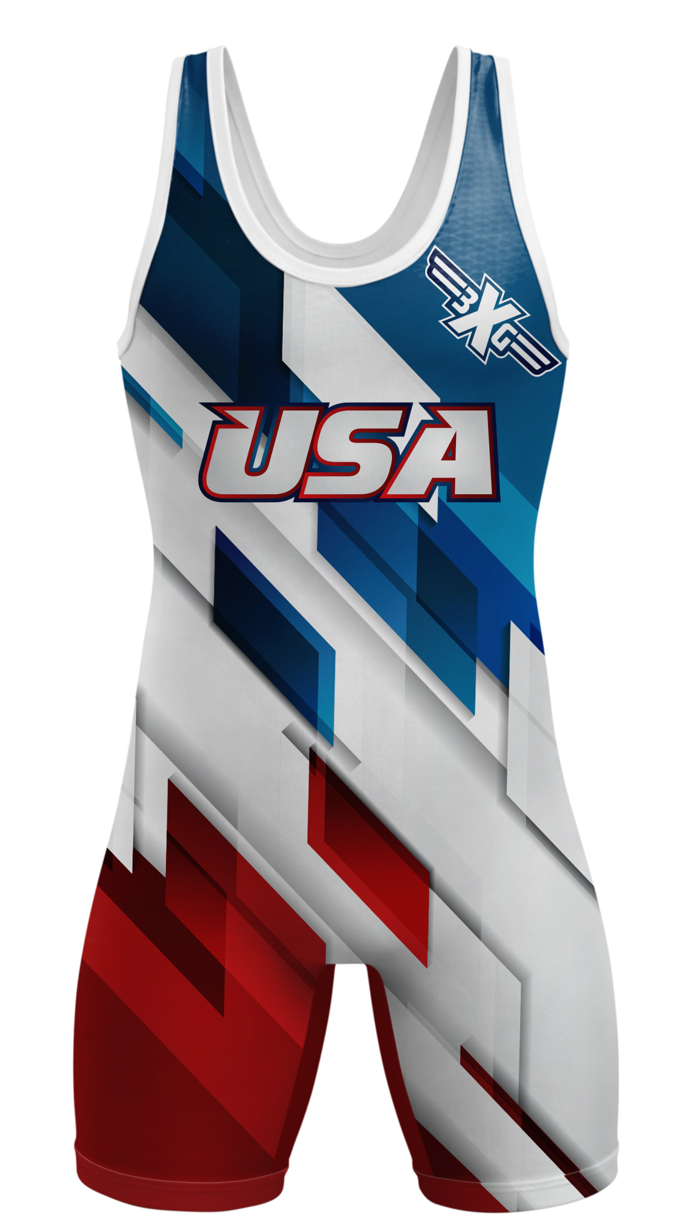 USA Wrestling Singlet