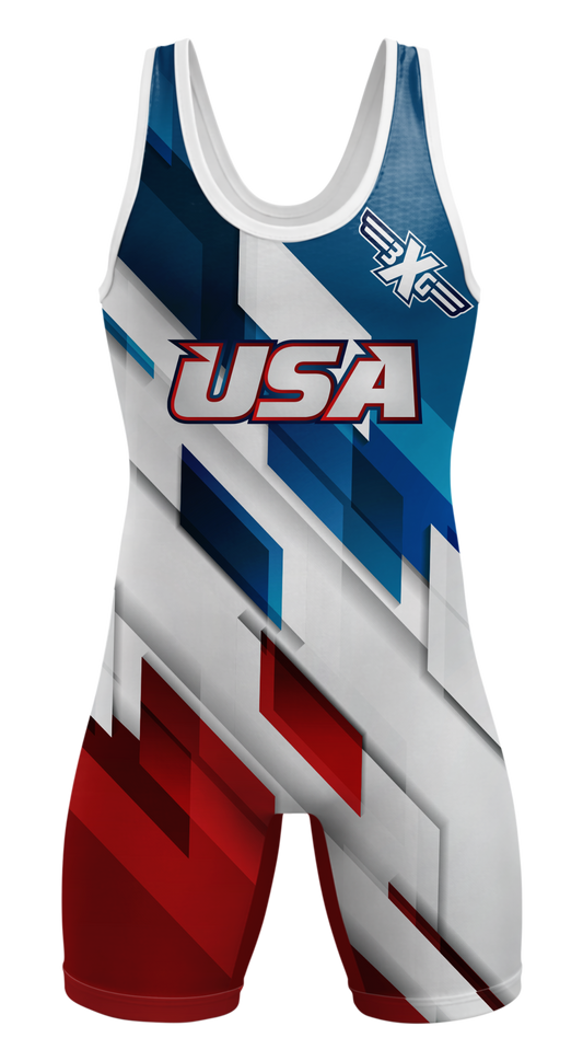 USA Wrestling Singlet