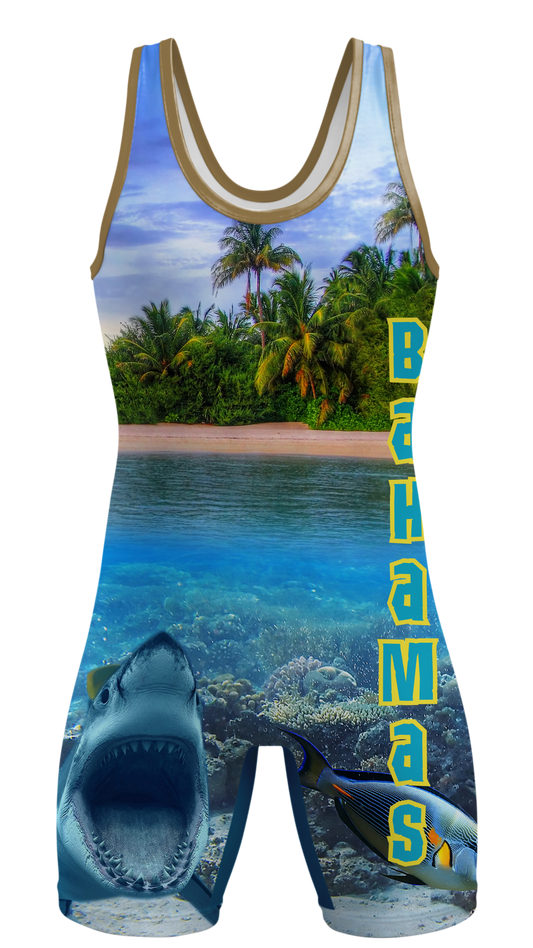 Bahamas Wrestling Singlet