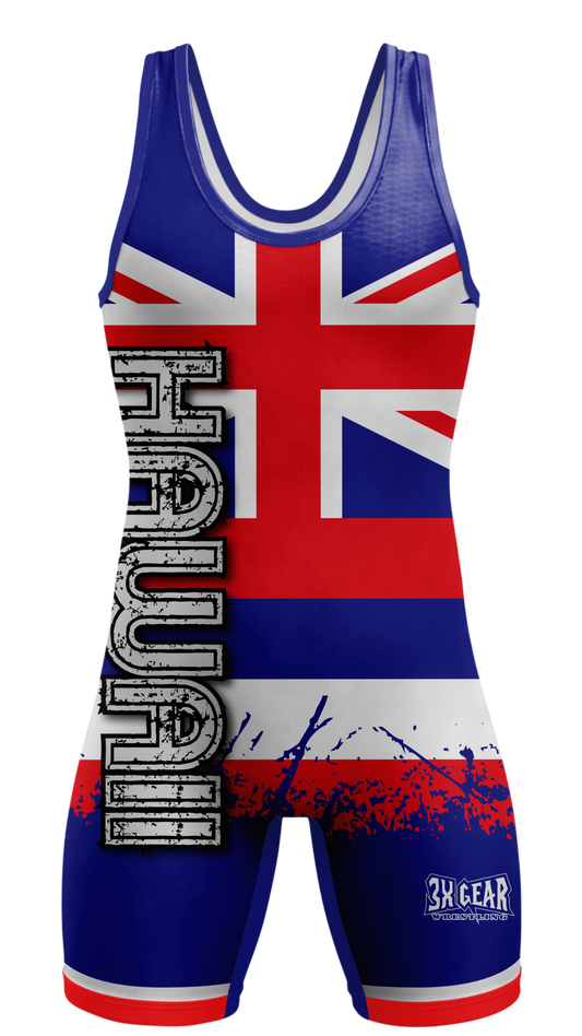 Hawaii Singlet Red White and Blue