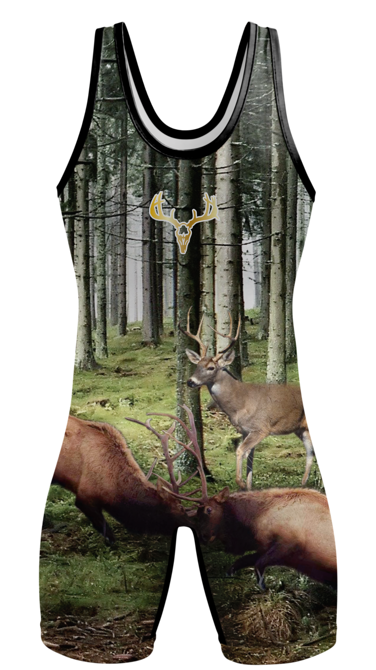 Trophy Hunter Whitetail Wrestling Singlet