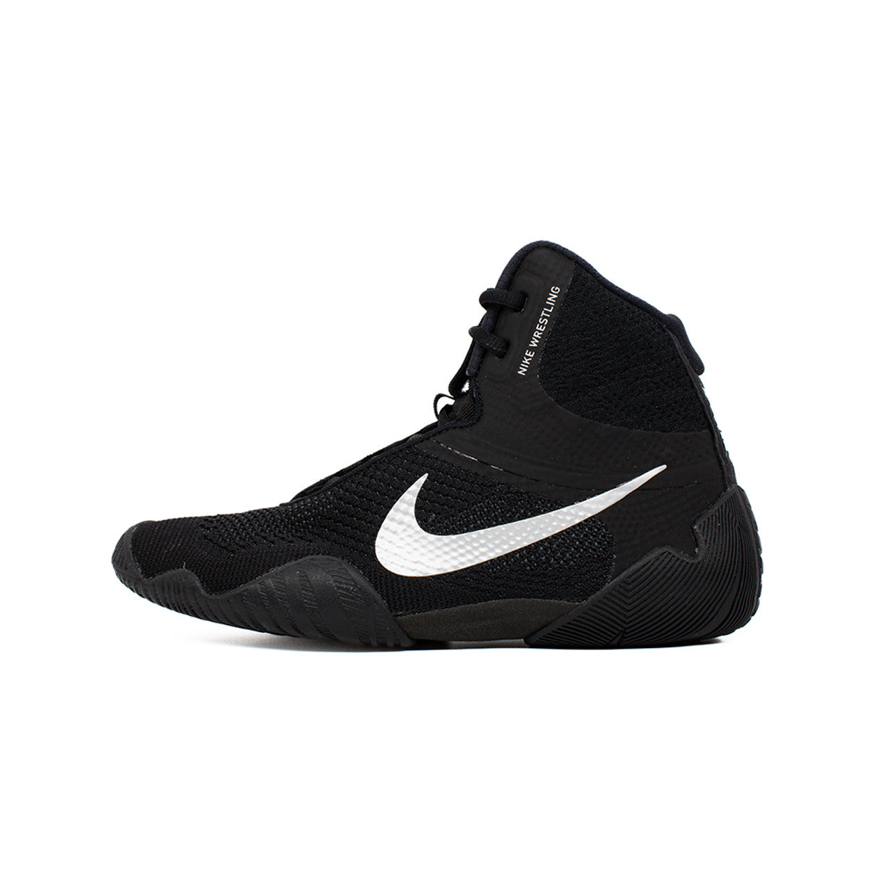 Nike Tawa Wrestling Shoes (Black/Metallic Silver)