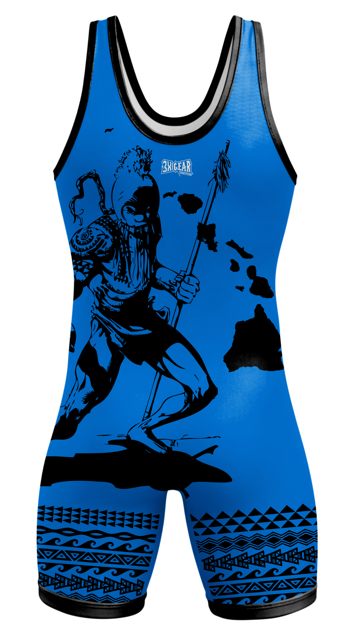 Hawaii Singlet Blue