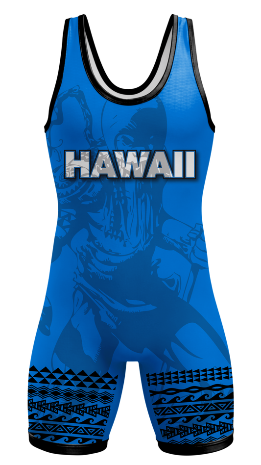 Hawaii Singlet Blue