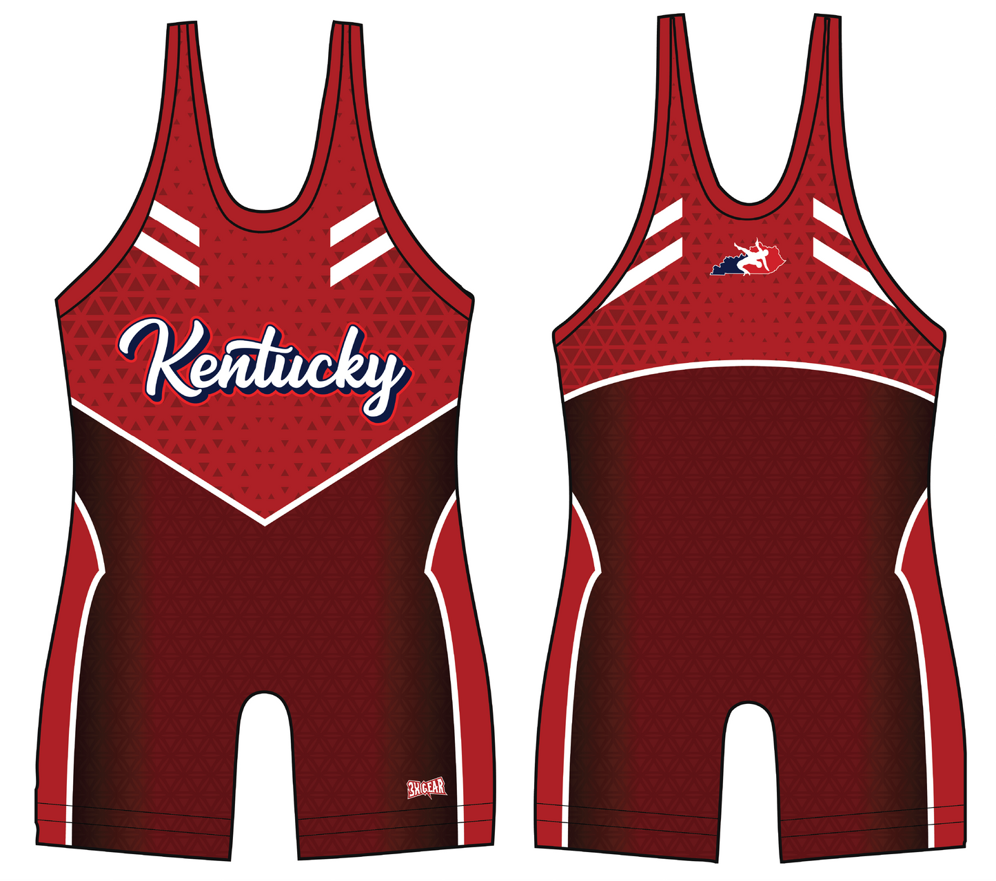 Kentucky Red Sublimated Singlet 26
