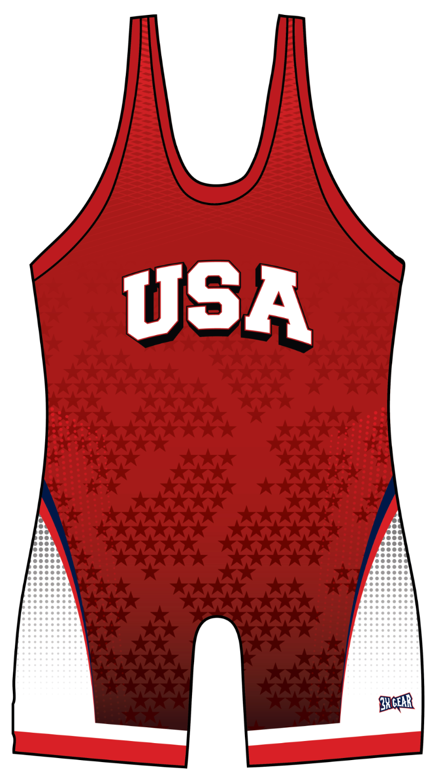 USA Red 24