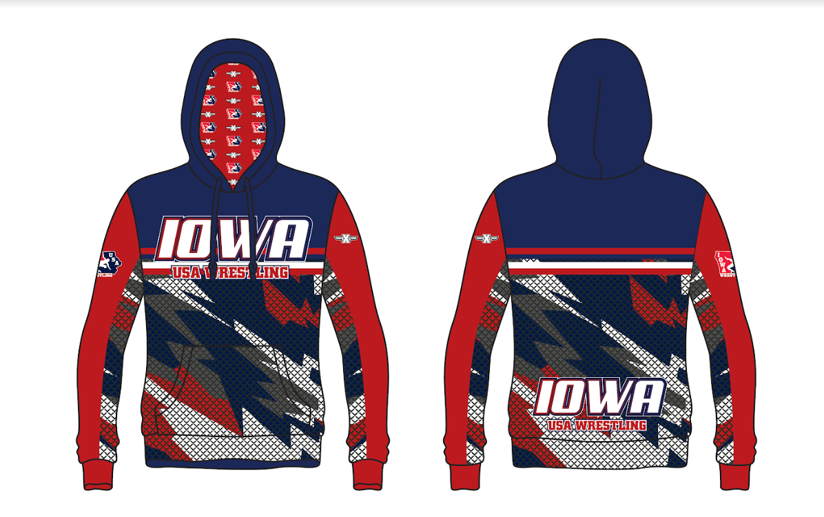 iowa gear Iowa Sublimated Hood – 3x Gear