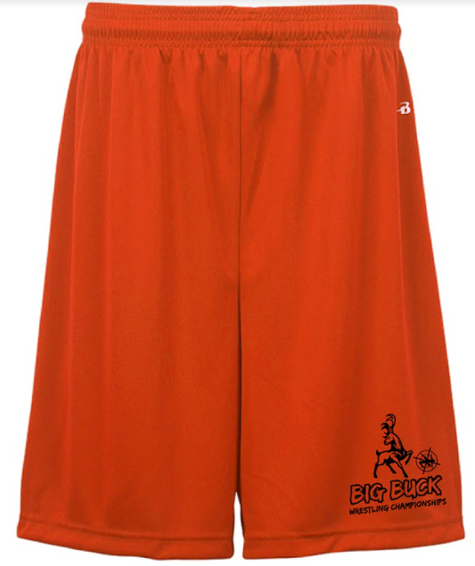 Big Buck Orange Shorts