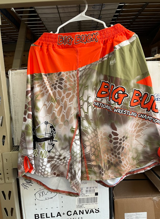 Big Buck Sublimated Fight Shorts