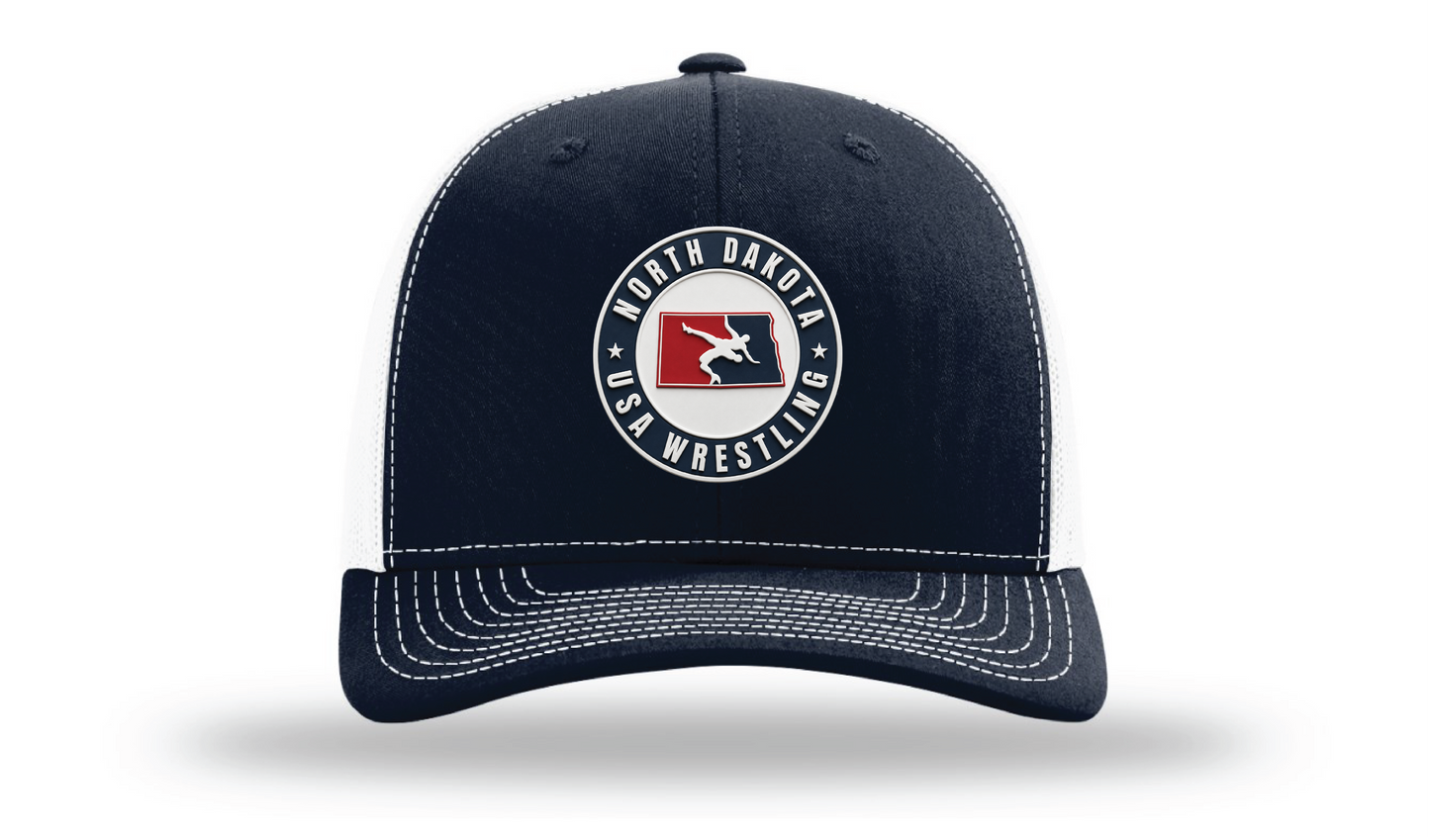 North Dakota USA Navy/White Richardson 112 Patch Cap