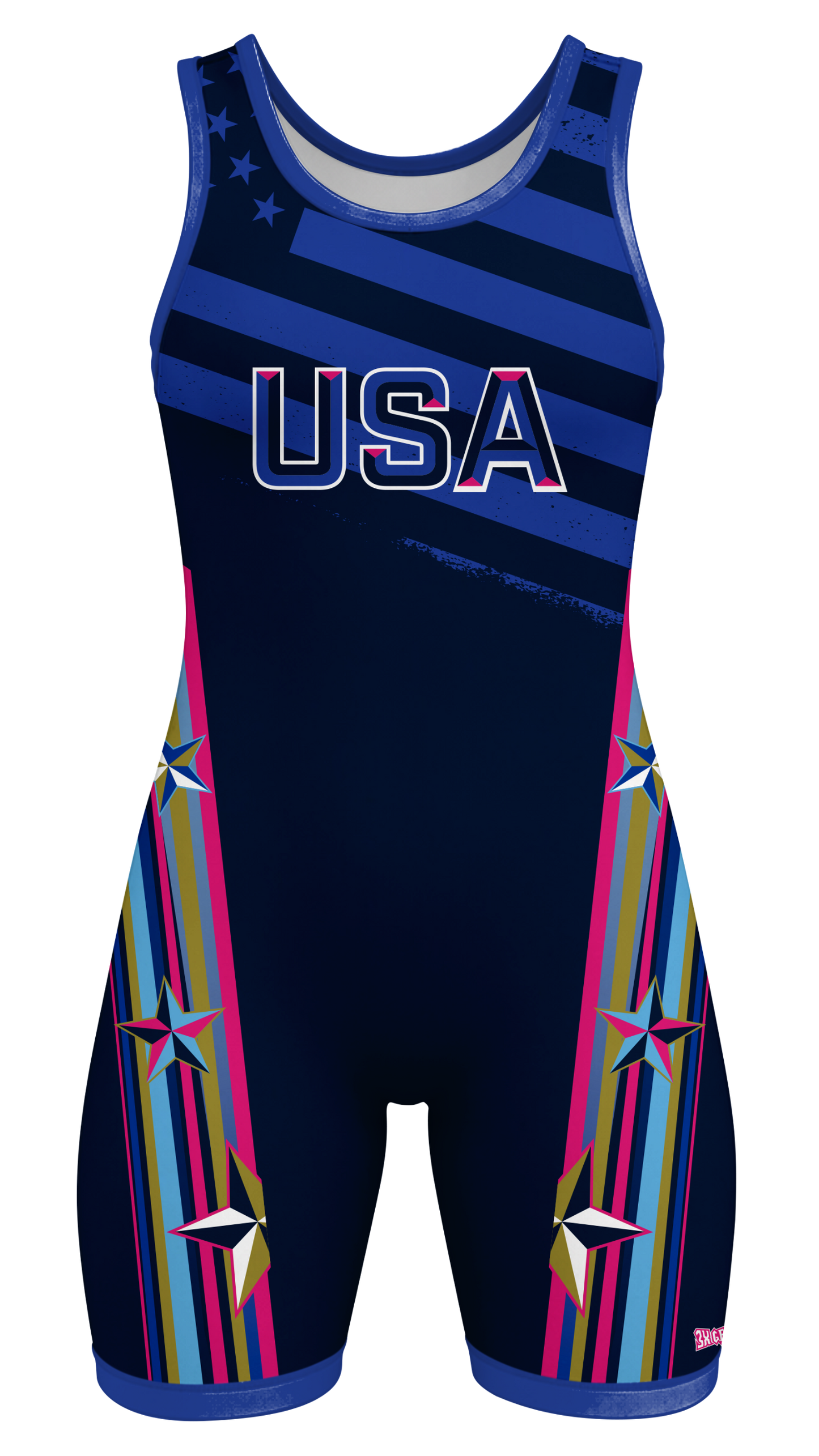 Navy USA Womens Singlet