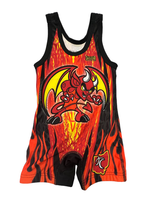 Red Wrestling Singlet size S : : Sports & Outdoors