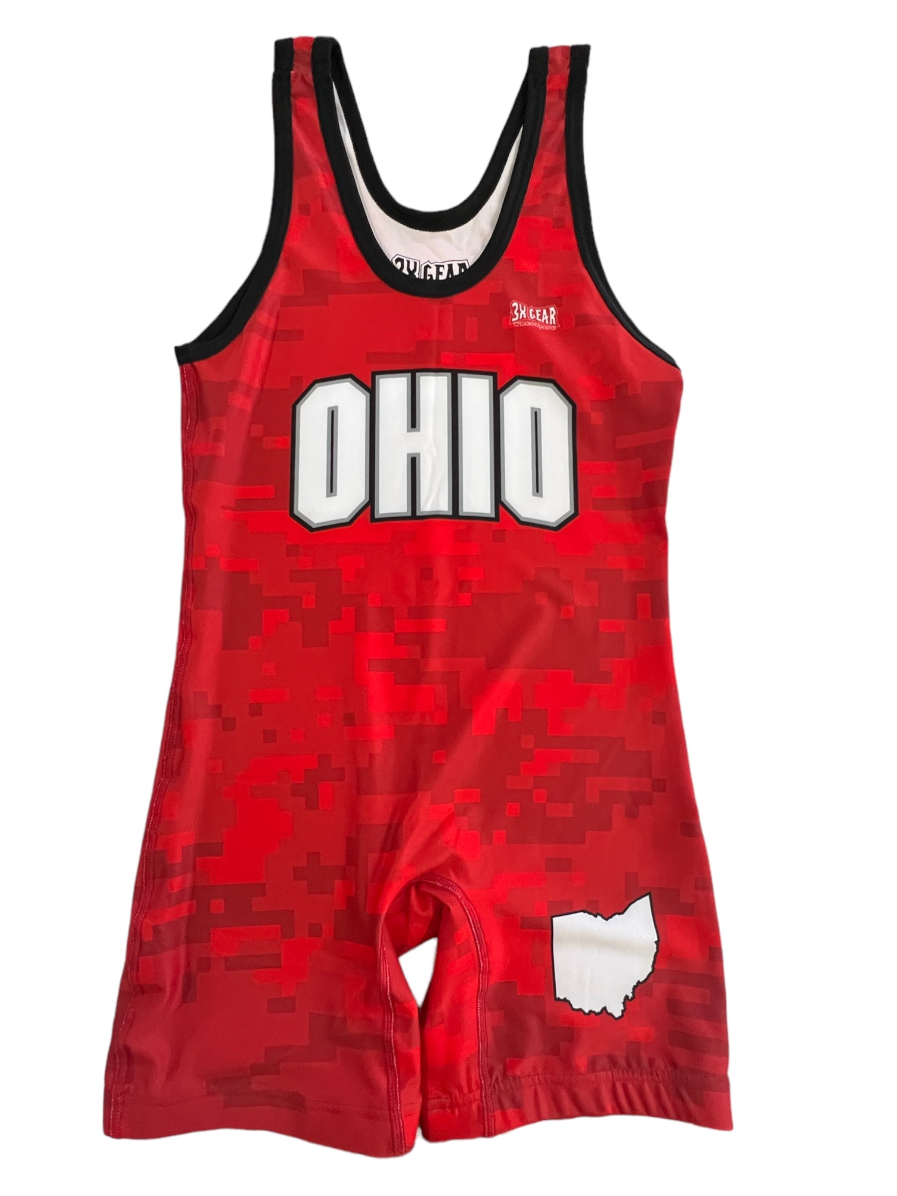 ohio gear Ohio Singlet Red Camo – 3x Gear