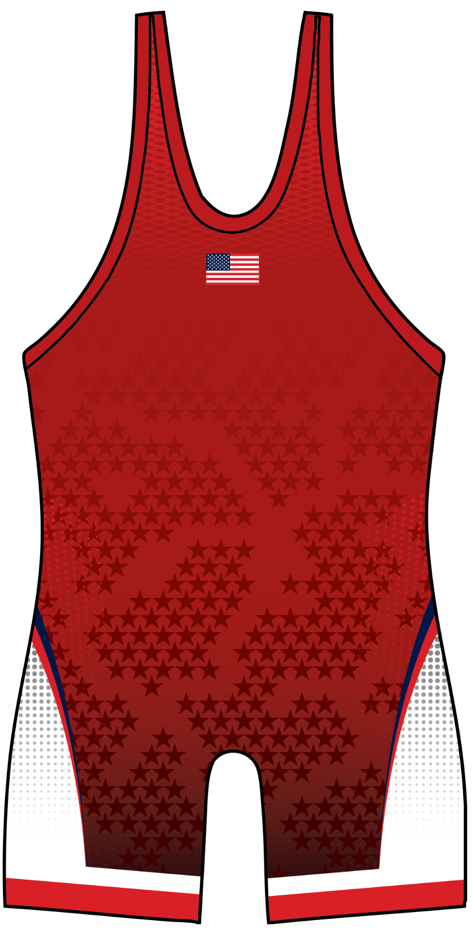 USA Red 24