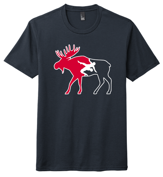 Moose Wildlife Wrestling T