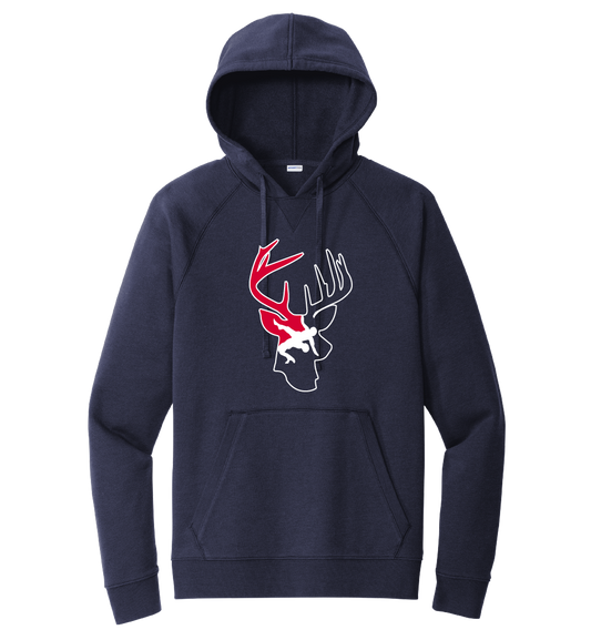 Deer Wildlife Wrestling Hoodie