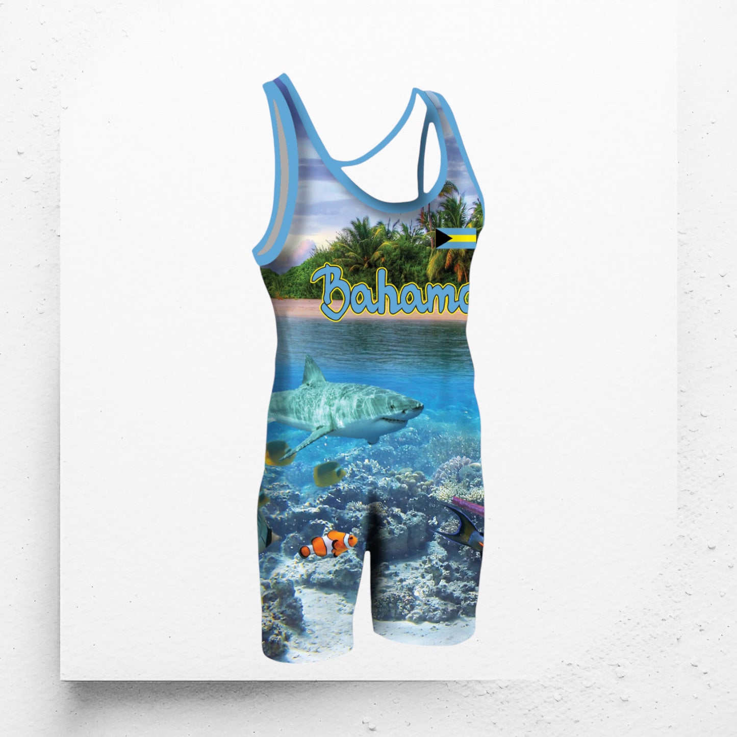 Bahamas Wrestling Singlet 3x Gear bahamas-wrestling-singlet-3x-gear